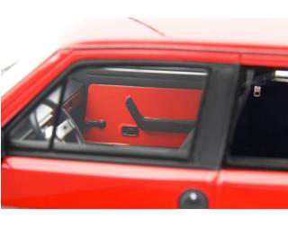 Fiat Ritmo 105 TC 1981 Rosso Laudoracing 1:18 Resinemodell (Türen, Motorhaube... nicht zu öffnen!)
